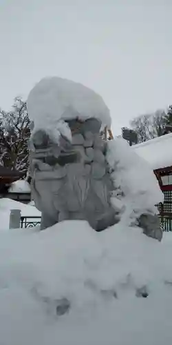 北海道護國神社の狛犬