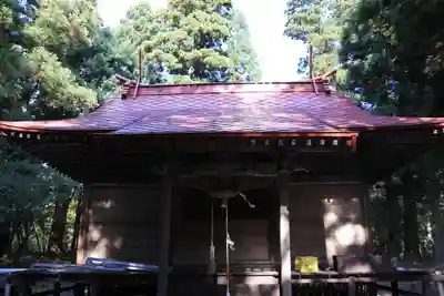 帳附神社の本殿・本堂
