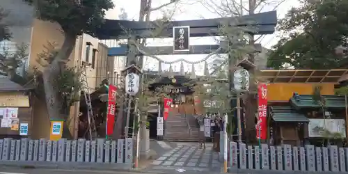 菊名神社の鳥居