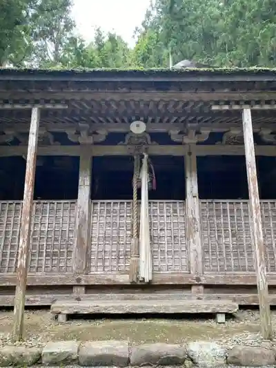 志古淵神社の本殿
