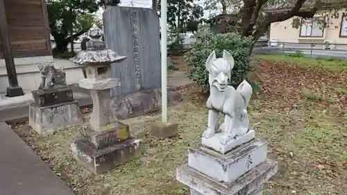 稲荷神社の狛犬