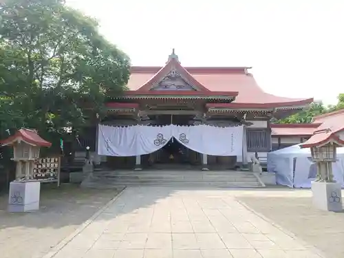 釧路一之宮 厳島神社の本殿・本堂
