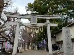 雪ケ谷八幡神社の鳥居