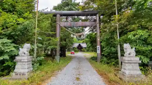 上士別神社の鳥居