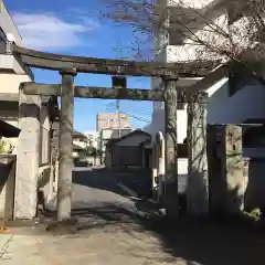 代田神社の鳥居