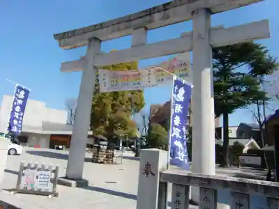 亀有香取神社の鳥居