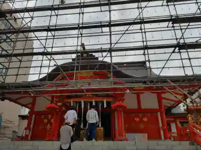 花園神社の本殿・本堂