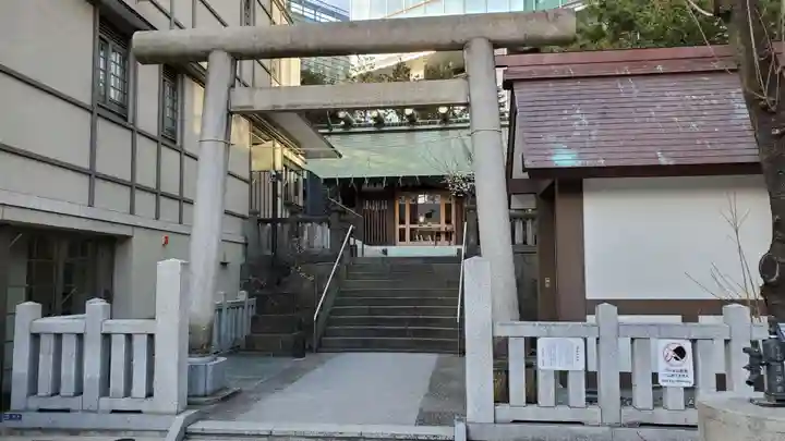 六本木天祖神社の鳥居