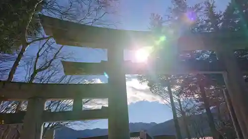 三峯神社の鳥居