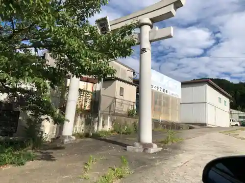 葛木御歳神社の鳥居