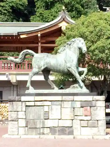 鎮西大社諏訪神社の狛犬