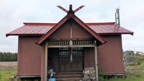 中更別神社の本殿・本堂