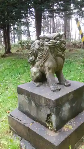 中頓別神社の狛犬