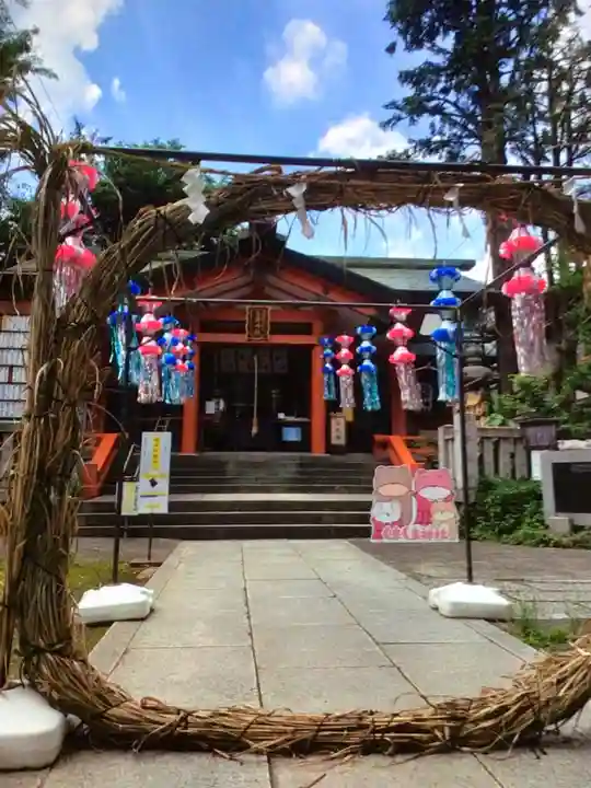 くまくま神社(導きの社 熊野町熊野神社)(東京都)