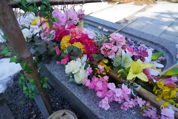 陽林寺の手水舎