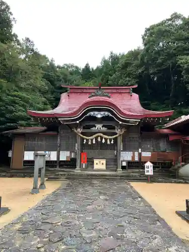 徳佐八幡宮の本殿