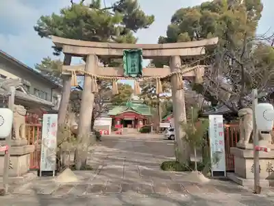 港住吉神社（住吉大社境外末社）の鳥居