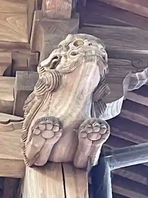 椿八幡宮の芸術