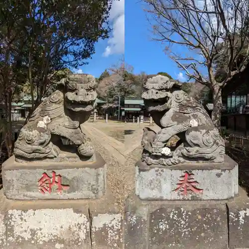 畑子安神社の狛犬