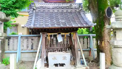 八幡社（枇杷島八幡社）の手水舎