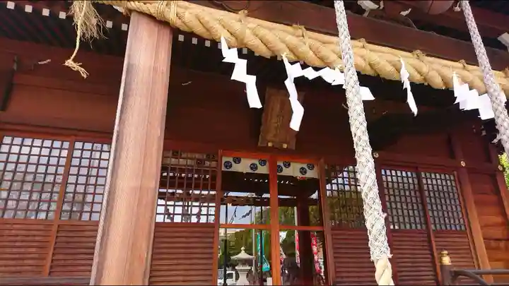 朝日氷川神社の本殿・本堂