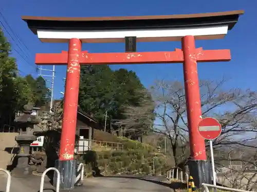 霞神社の鳥居