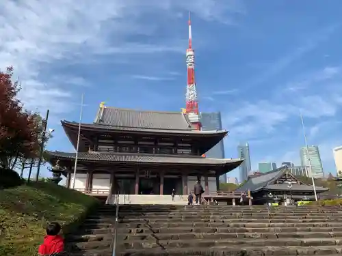 増上寺の本殿