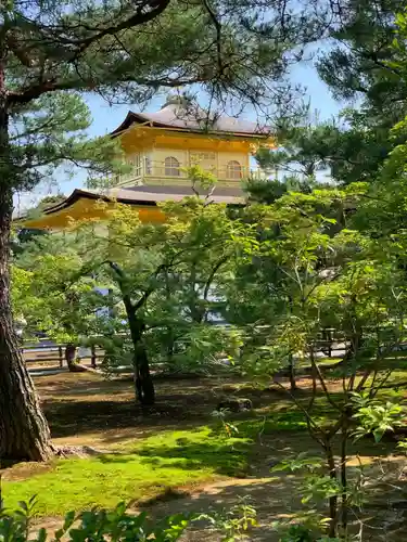 鹿苑寺（金閣寺）の庭園