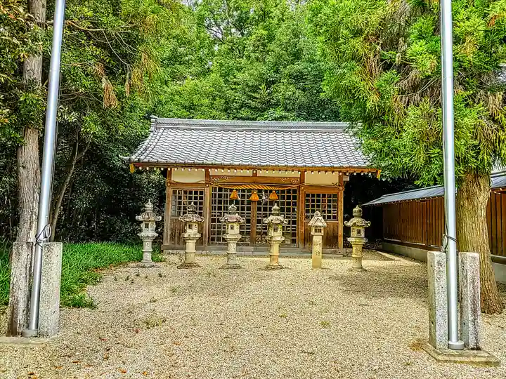 八幡社(間米八幡社)の末社・摂社