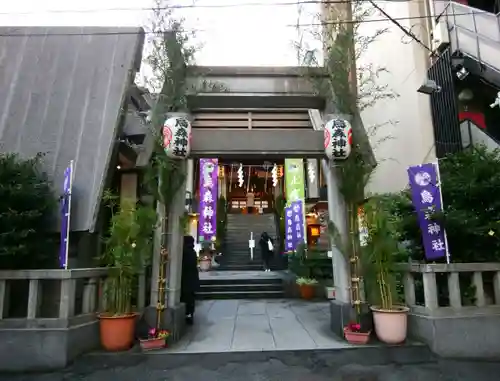 烏森神社の鳥居