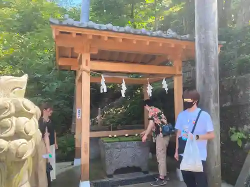 伊香保神社の手水