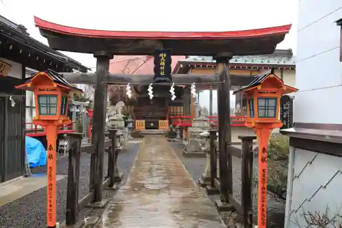 大鏑神社の鳥居