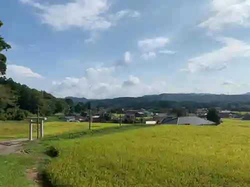 熊野神社の景色