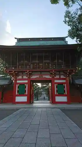 藤崎八旛宮の山門・神門