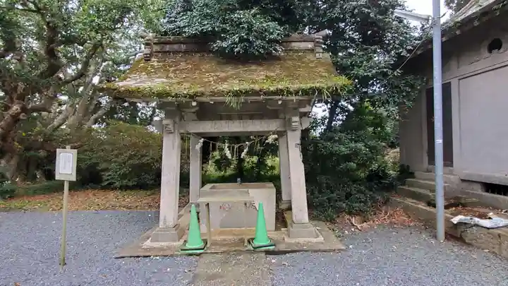 遠見岬神社の手水舎