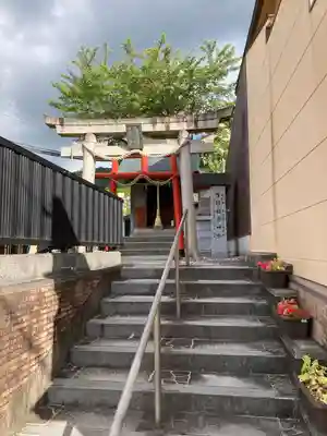 雪国神社の鳥居