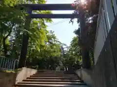 北広島市総鎮守　廣島神社の鳥居