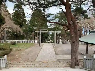 函館八幡宮の鳥居