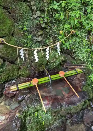 貴船神社の手水舎