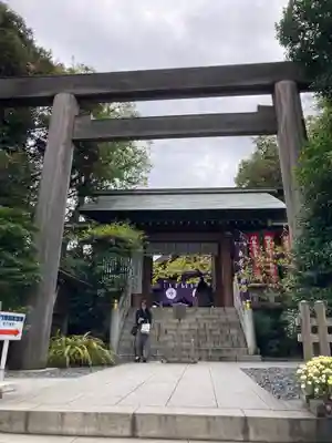 東京大神宮の鳥居