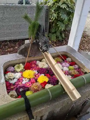 姫嶋神社の手水