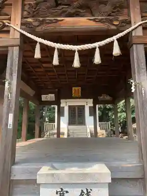 神明社（堀ノ内町）の本殿・本堂