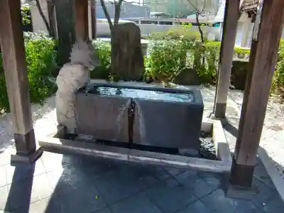 石濱神社の手水舎