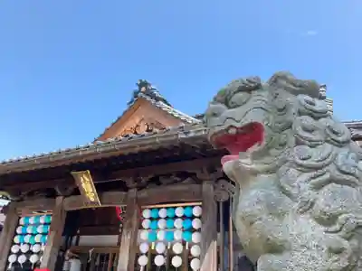 總社 和田八幡宮の狛犬