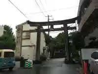白山神社の鳥居