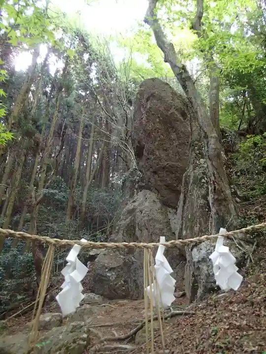 本宮神社(西寒多神社奥宮)の自然