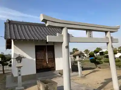 坂井住吉神社の手水舎