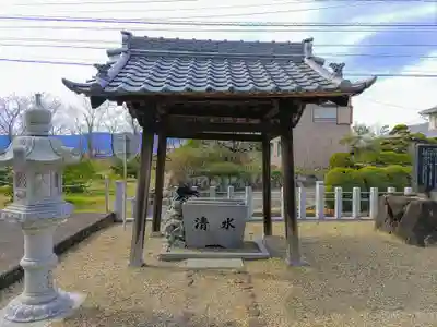 山祗社の手水舎