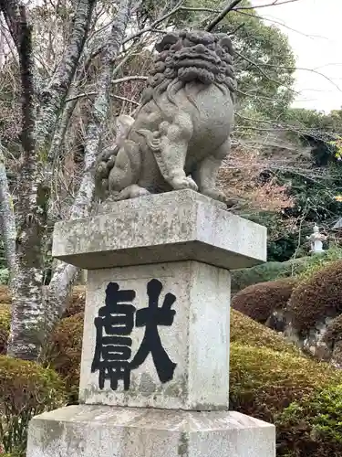 神祇大社の狛犬