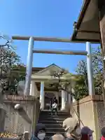 飛行神社の鳥居